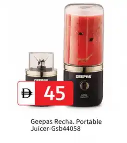 Talal Market GEEPAS Juicer offer