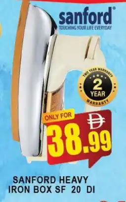 Al Madina SANFORD Ironbox offer