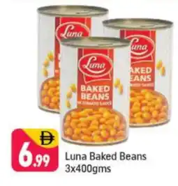 Shaklan LUNA Baked Beans offer