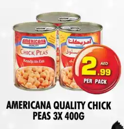 Night to Night Hypermarket AMERICANA Chick Peas offer
