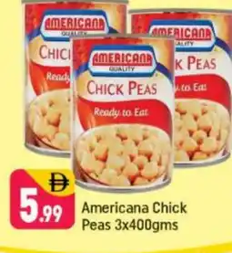 Shaklan AMERICANA Chick Peas offer