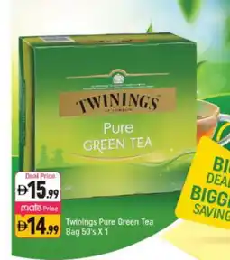 Shaklan TWININGS Green Tea Bag offer