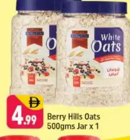 Shaklan BERRY HILLS Oats offer