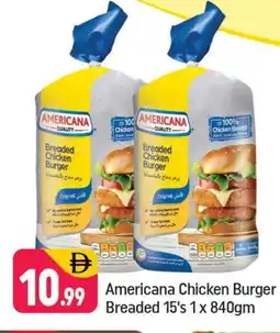 Shaklan AMERICANA Chicken Burger offer