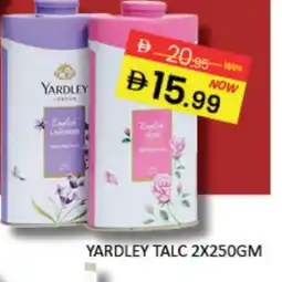 Mango Hypermarket LLC YARDLEY Talcum Powder offer