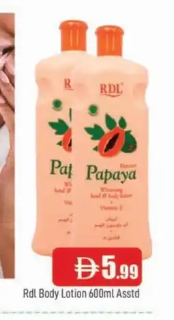 Al Madina RDL Body Lotion & Cream offer