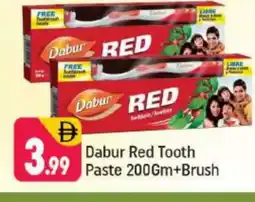 Shaklan DABUR RED Toothbrush offer