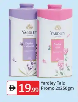Talal Market YARDLEY Talcum Powder offer