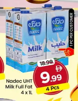 Mark & Save NADEC Long Life / UHT Milk offer