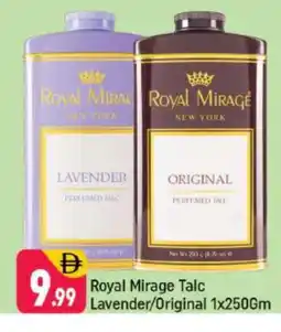 Shaklan ROYAL MIRAGE Talcum Powder offer