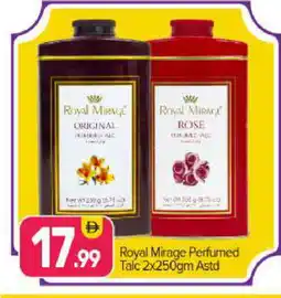 Bigmart ROYAL MIRAGE Talcum Powder offer