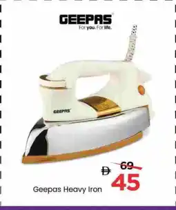 Mark & Save GEEPAS Ironbox offer