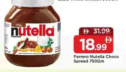 Mark & Save NUTELLA Chocolate Spread offer