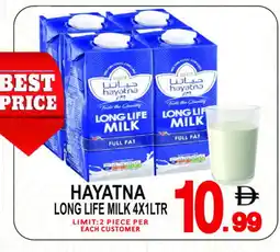 Gift Point HAYATNA Long Life / UHT Milk offer