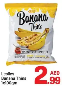 Day To Day Leslies Banana Thins offer