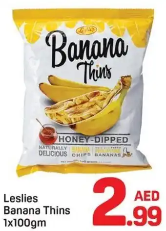 Day To Day Leslies Banana Thins offer
