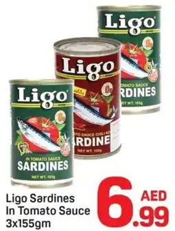 Day To Day Ligo Sardines In Tomato Sauce offer
