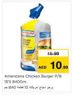Nesto AMERICANA Chicken Burger offer