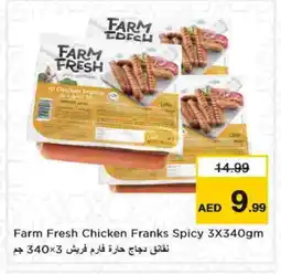 Nesto FARM FRESH Chicken Franks offer