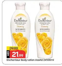 Mark & Save Enchanteur Body Lotion & Cream offer