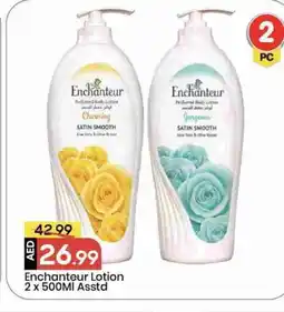 Mark & Save Enchanteur Body Lotion & Cream offer