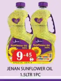 Zain Hypermarket JENAN Sunflower Oil offer
