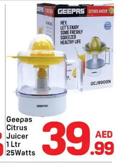 Day To Day GEEPAS Juicer offer