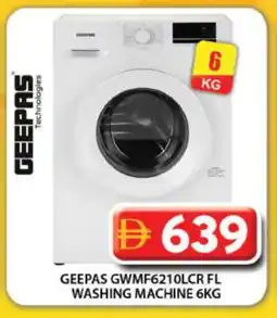 Grand Hyper Market GEEPAS Washer / Dryer offer