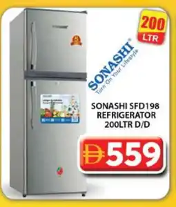 Grand Hyper Market SONASHI Refrigerator offer