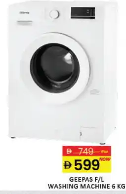 Mango Hypermarket LLC GEEPAS Washer / Dryer offer