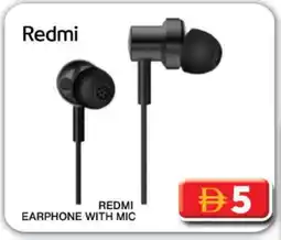 Grand Hyper Market REDMI Earphone offer