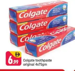 Shaklan COLGATE Toothpaste offer