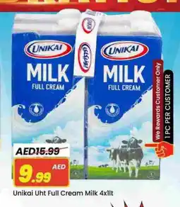 Mark & Save UNIKAI Full Cream Milk offer