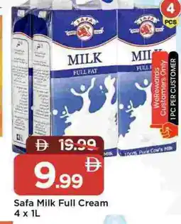 Mark & Save SAFA Full Cream Milk offer