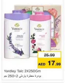 Nesto YARDLEY Talcum Powder offer