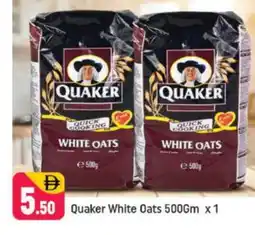 Shaklan QUAKER Oats offer