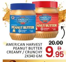 Mango Hypermarket LLC AMERICAN HARVEST Peanut Butter offer