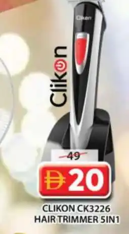 Grand Hyper Market CLIKON Remover / Trimmer / Shaver offer