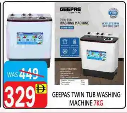 United Hypermarket GEEPAS Washer / Dryer offer