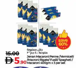 Lulu Hypermarket JENAN Macaroni offer