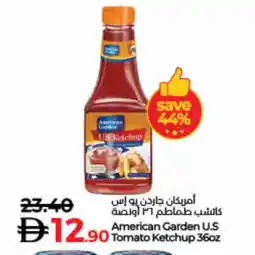 Lulu Hypermarket AMERICAN GARDEN Tomato Ketchup offer