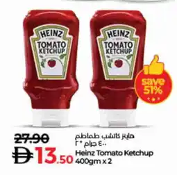 Lulu Hypermarket HEINZ Tomato Ketchup offer