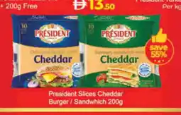 Lulu Hypermarket PRESIDENT Slice Cheese offer