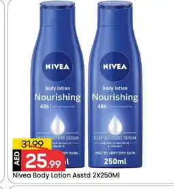 Mark & Save Nivea Body Lotion & Cream offer