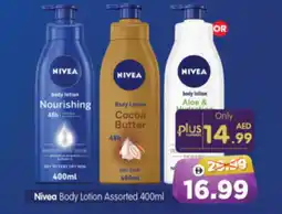 Al Madina Hypermarket Nivea Body Lotion & Cream offer