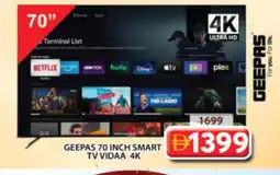 Grand Hyper Market GEEPAS Smart TV offer