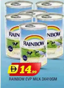 Al Madina RAINBOW Evaporated Milk offer