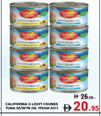 Kerala Hypermarket CALIFORNIA GARDEN Tuna - Canned offer