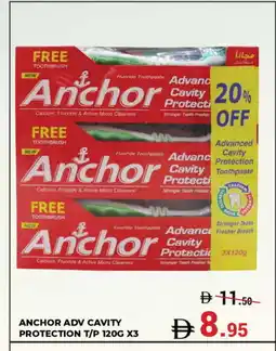 Kerala Hypermarket ANCHOR Toothpaste offer