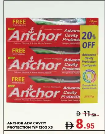 Kerala Hypermarket ANCHOR Toothpaste offer